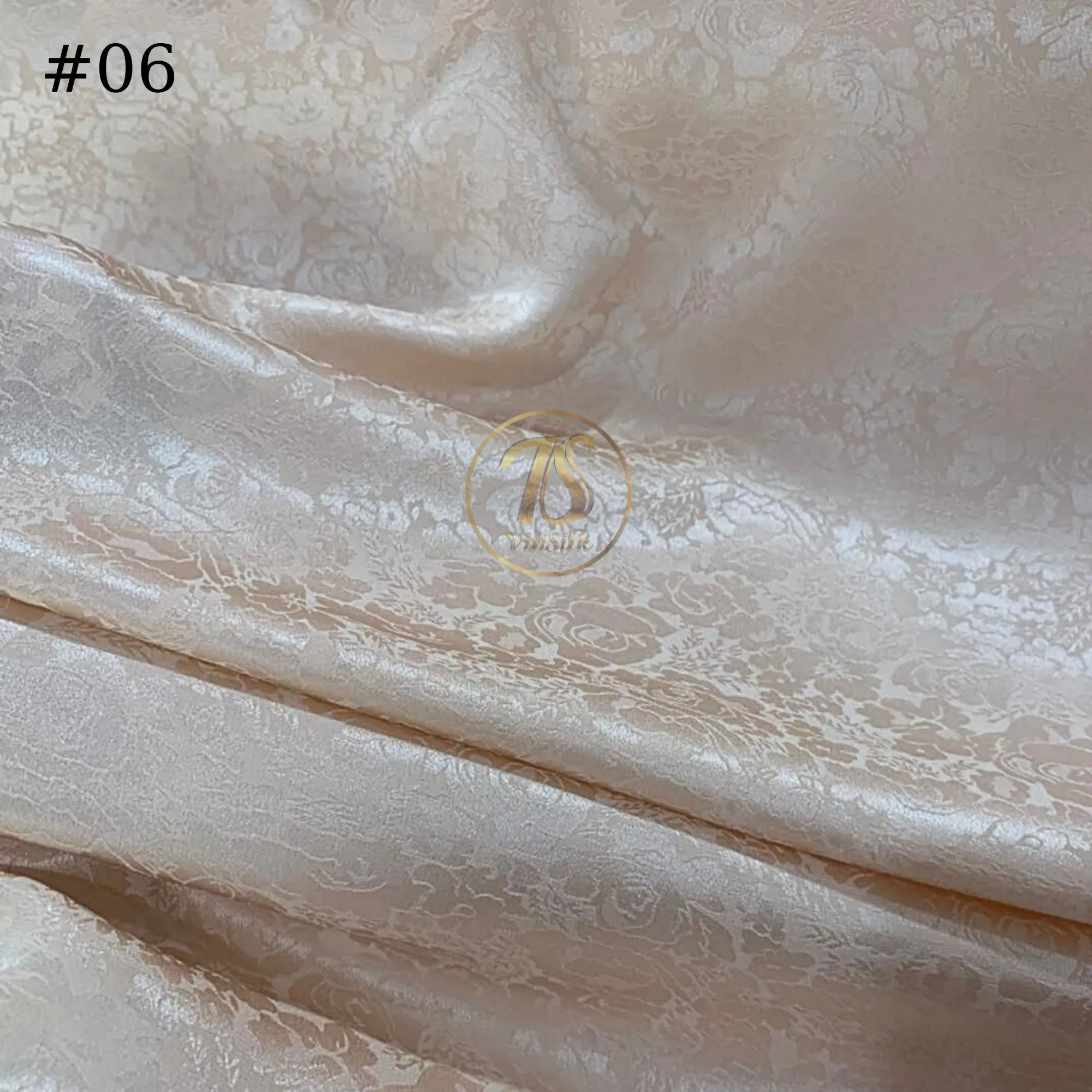 100% PURE MULBERRY SILK fabric by the yard – Floral silk fabric - Handmade fabric – Dress making – Silk for sewing - Gift for women - Jacquard fabric
