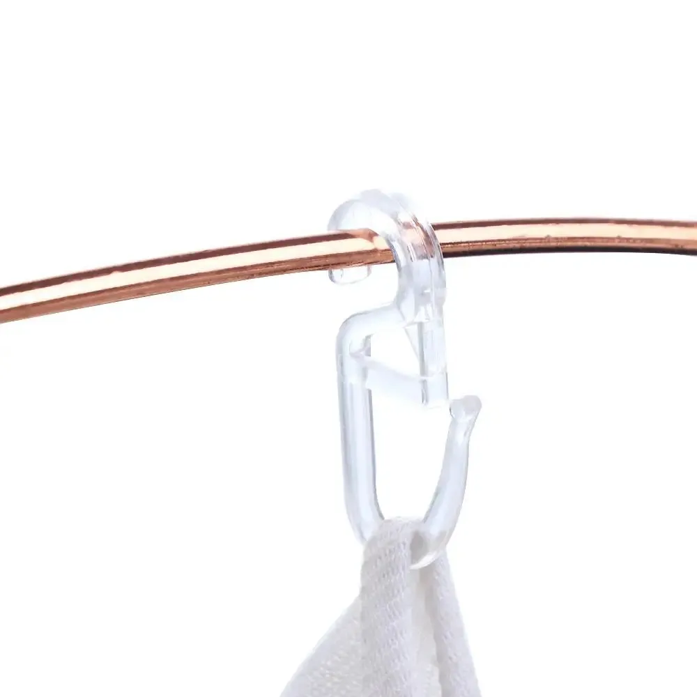 20 PC / Plastic Sliding Curtain Hooks