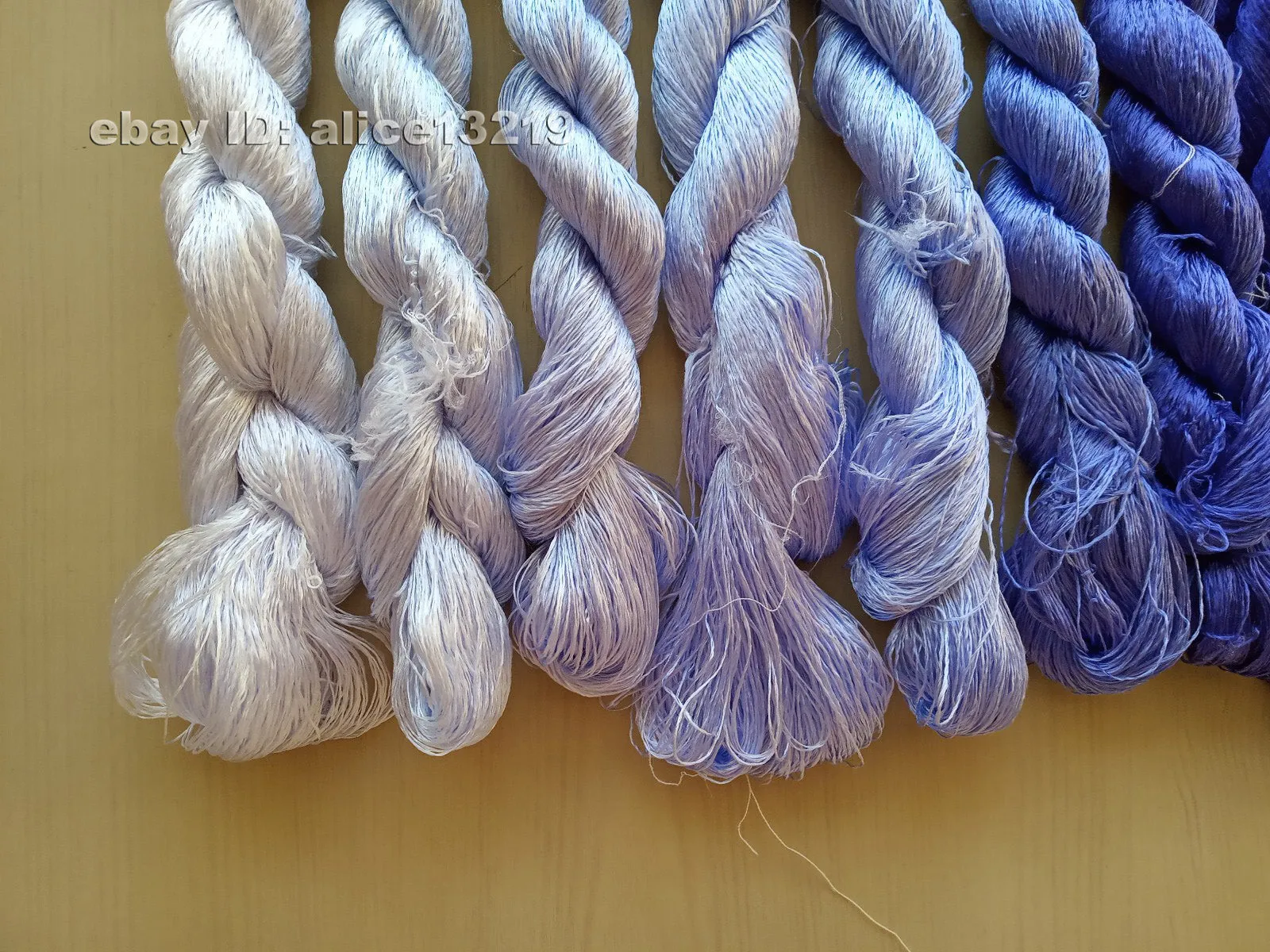 9bundles 100%real mulberry silk,hand-dyed embroidery silk floss/thread N81