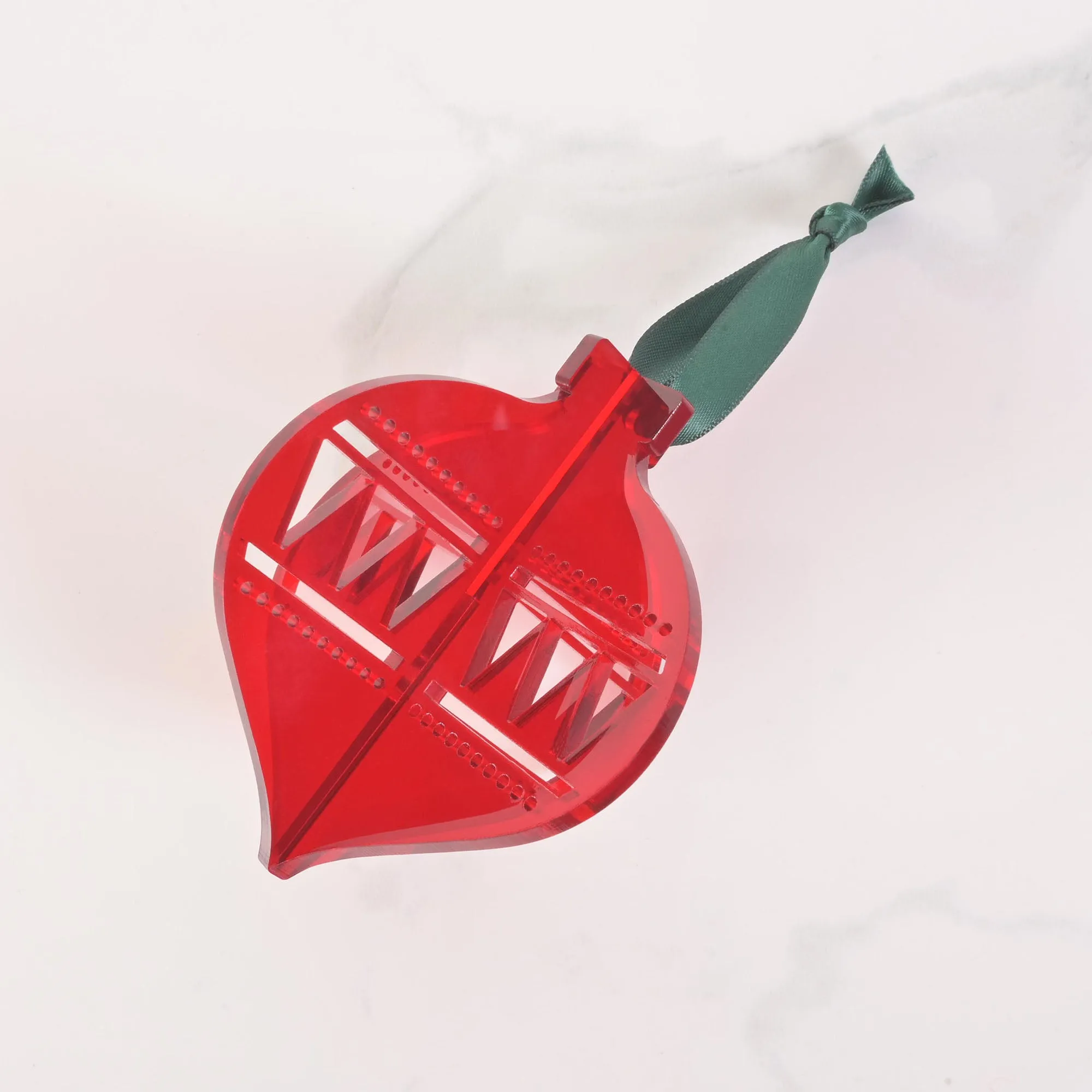Acrylic Christmas Ornament, Style 01