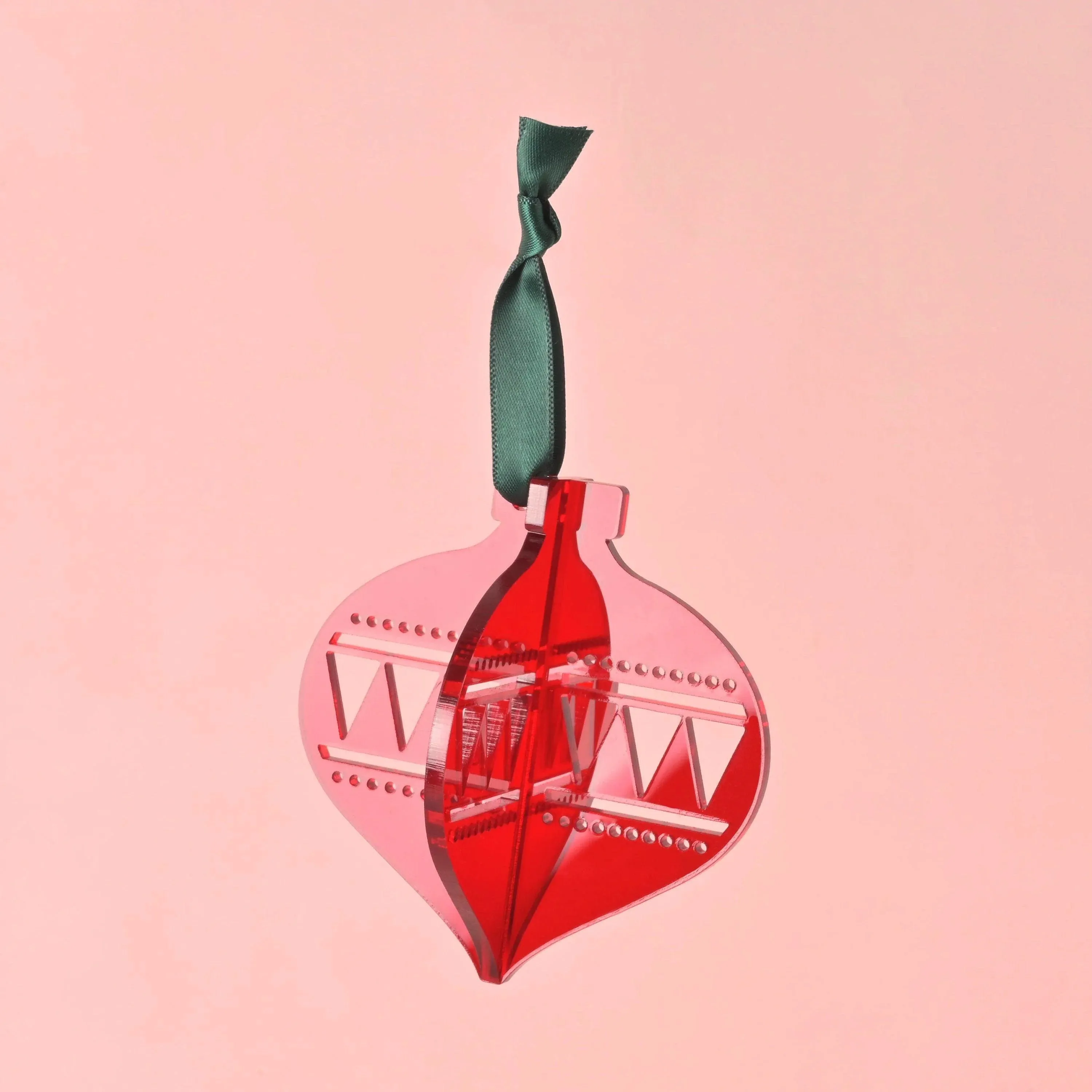 Acrylic Christmas Ornament, Style 01