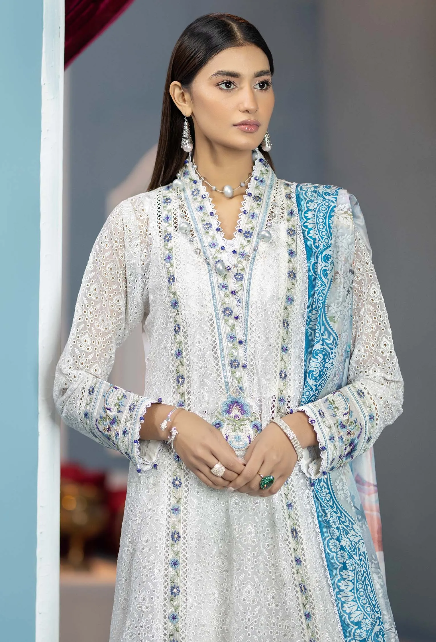Adan's Libas Lueur Chikankari Collection – Beyond Blue