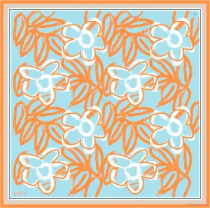 Armine Mira Floral Silk Scarf #37