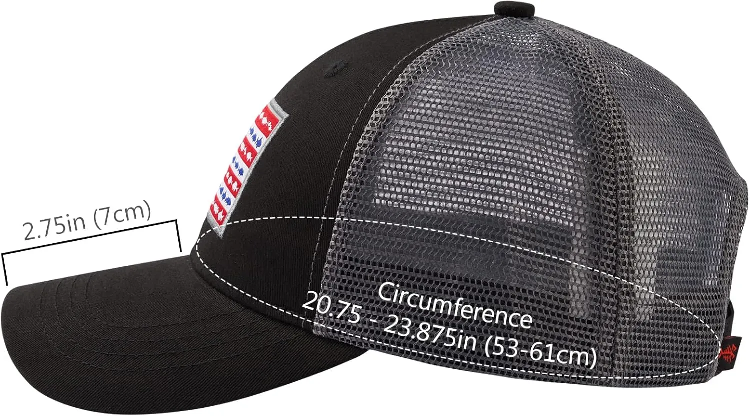 BASSDASH Altimate Fishing Hat Mesh Back for Men Women Adjustable Baseball Trucker Cap
