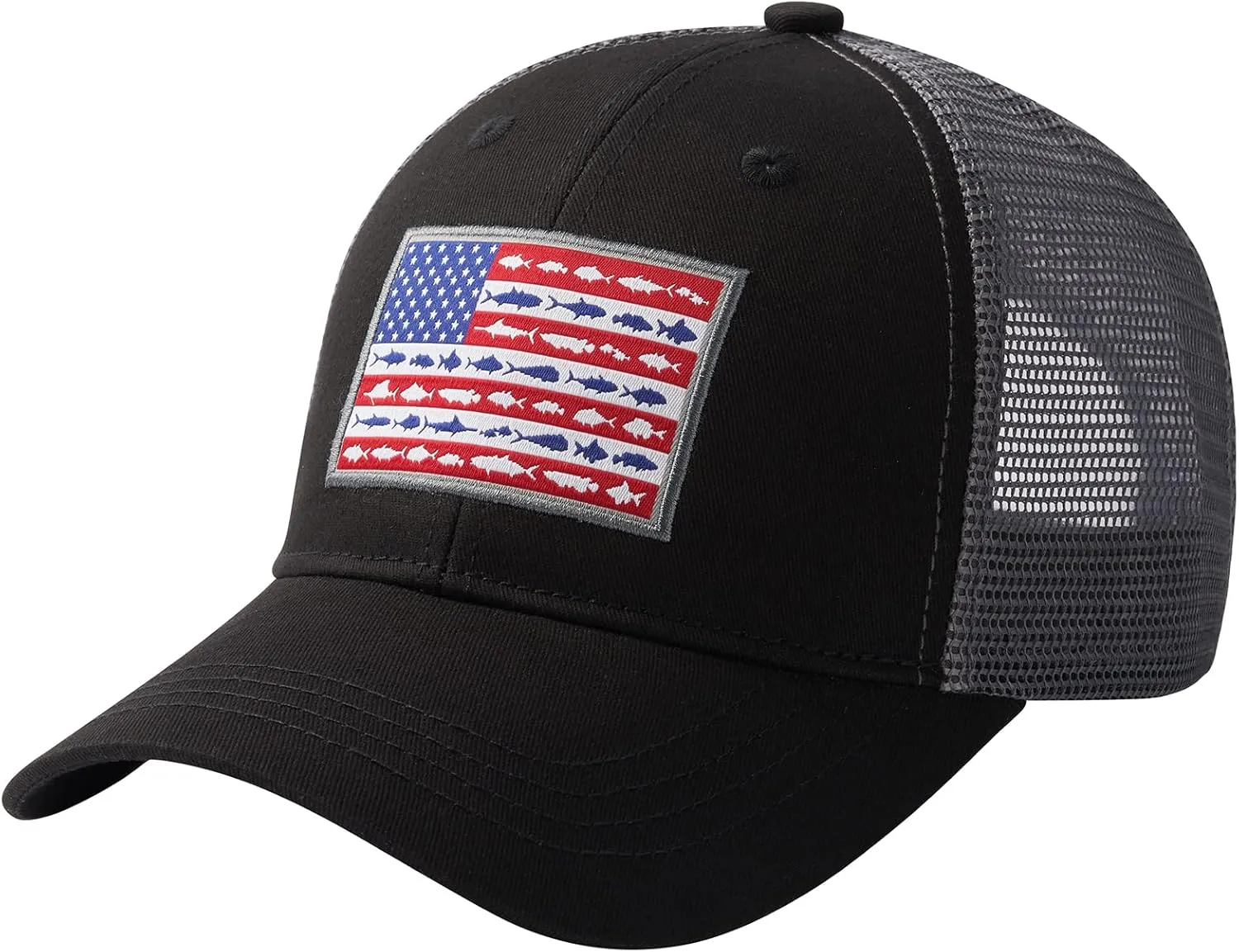 BASSDASH Altimate Fishing Hat Mesh Back for Men Women Adjustable Baseball Trucker Cap
