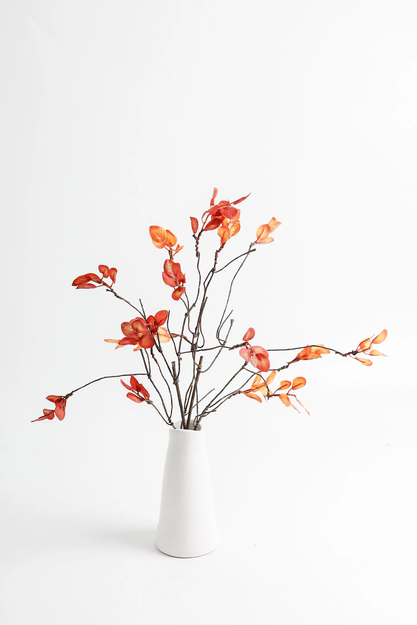 Bulk 20 Inch Artificial Banyan Leaves Eight Twigs Wholesale