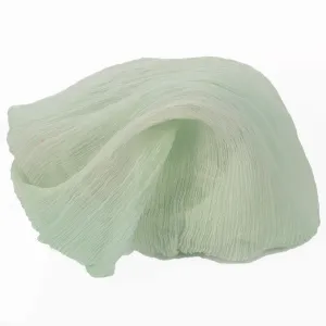 Crinkle Silk Chiffon - Meadow  DL 11