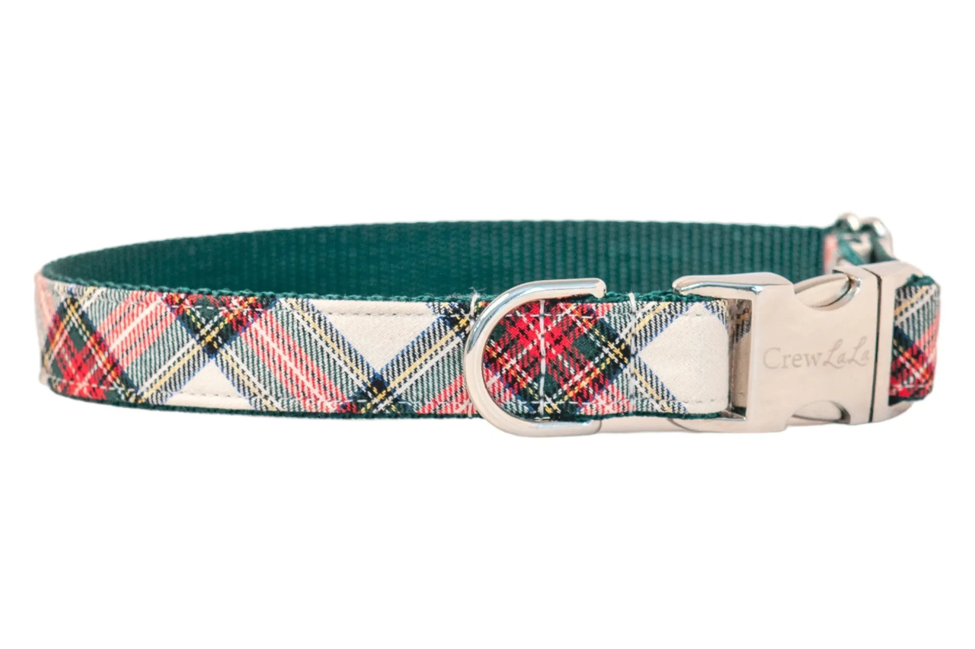 Ellie's Plaid Belle Bow Dog Collar- Two Styles!