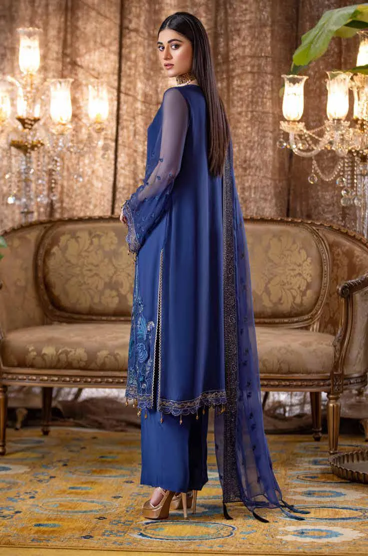 Jannan Embroidered Chiffon Collection – JF-02