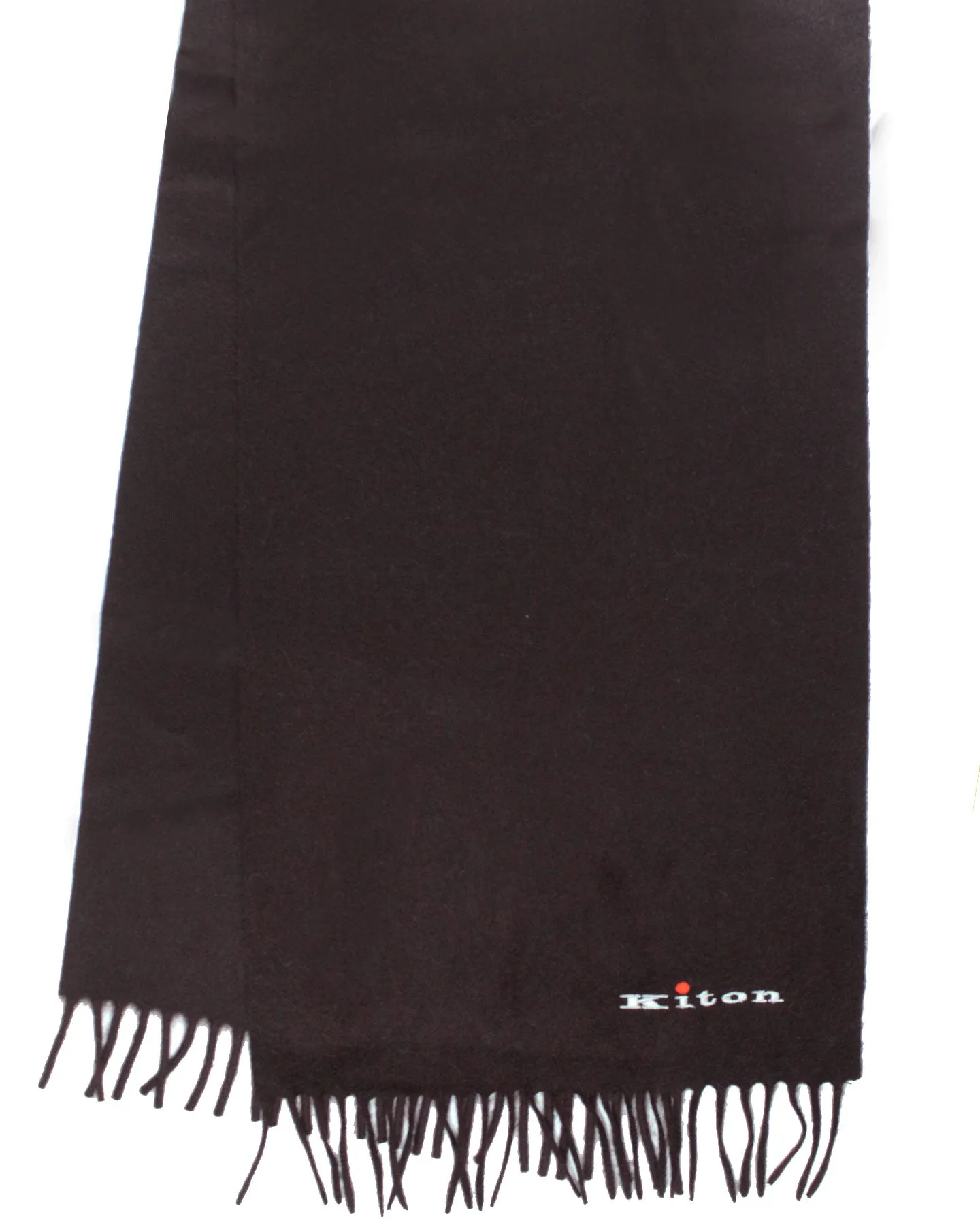 Kiton Cashmere Scarf Brown - Men Luxury Shawl SALE
