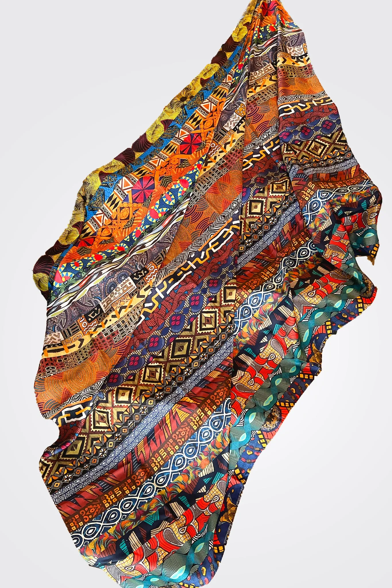 Large Scarf - Africa Print