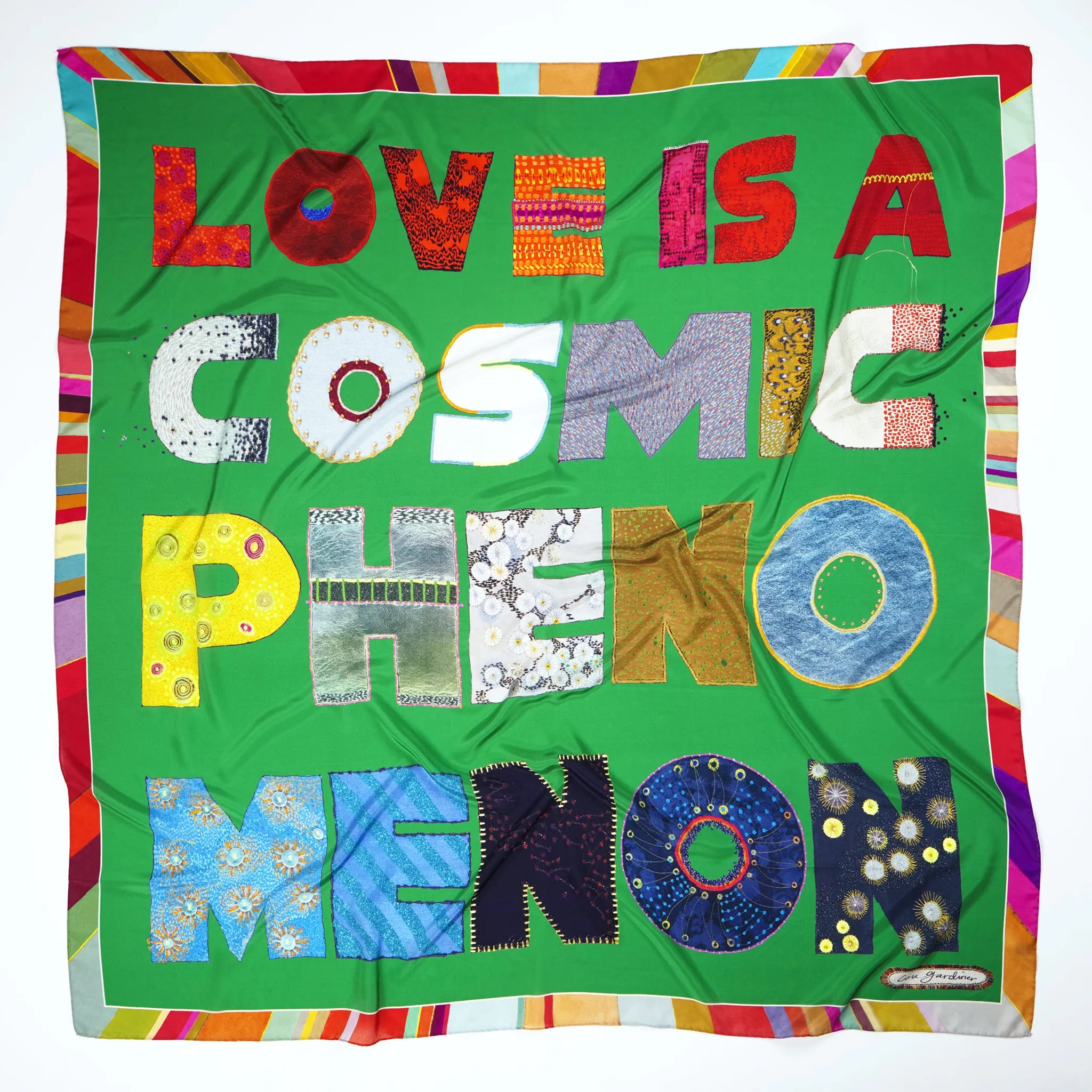 Love Is A Cosmic Phenomenon in Green