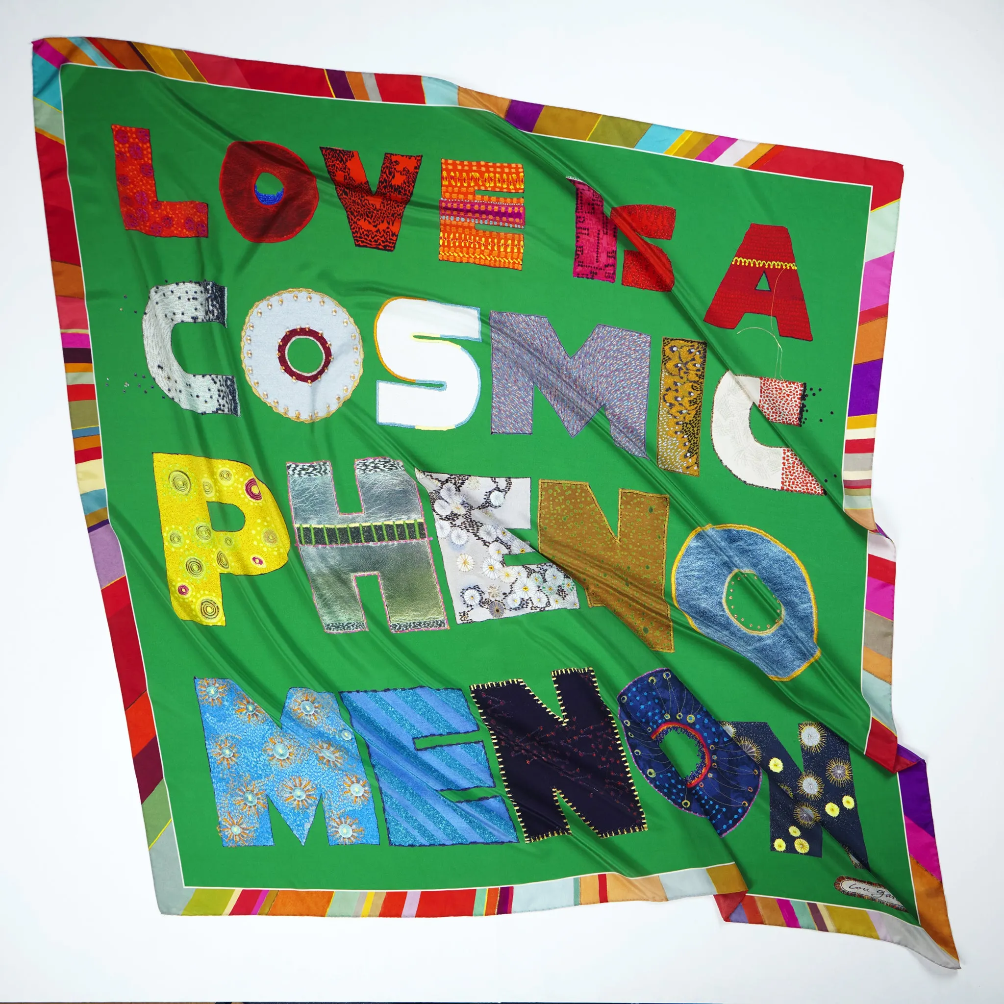 Love Is A Cosmic Phenomenon in Green