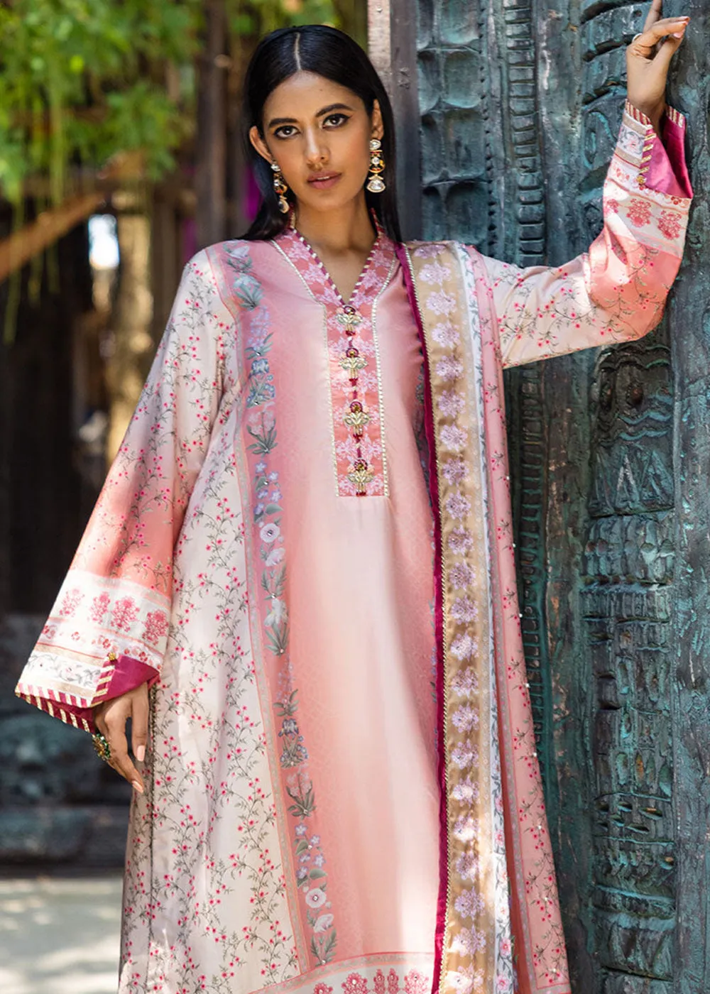 Nirvana Unstitched Silk Edit '24 by Mushq | Roseate