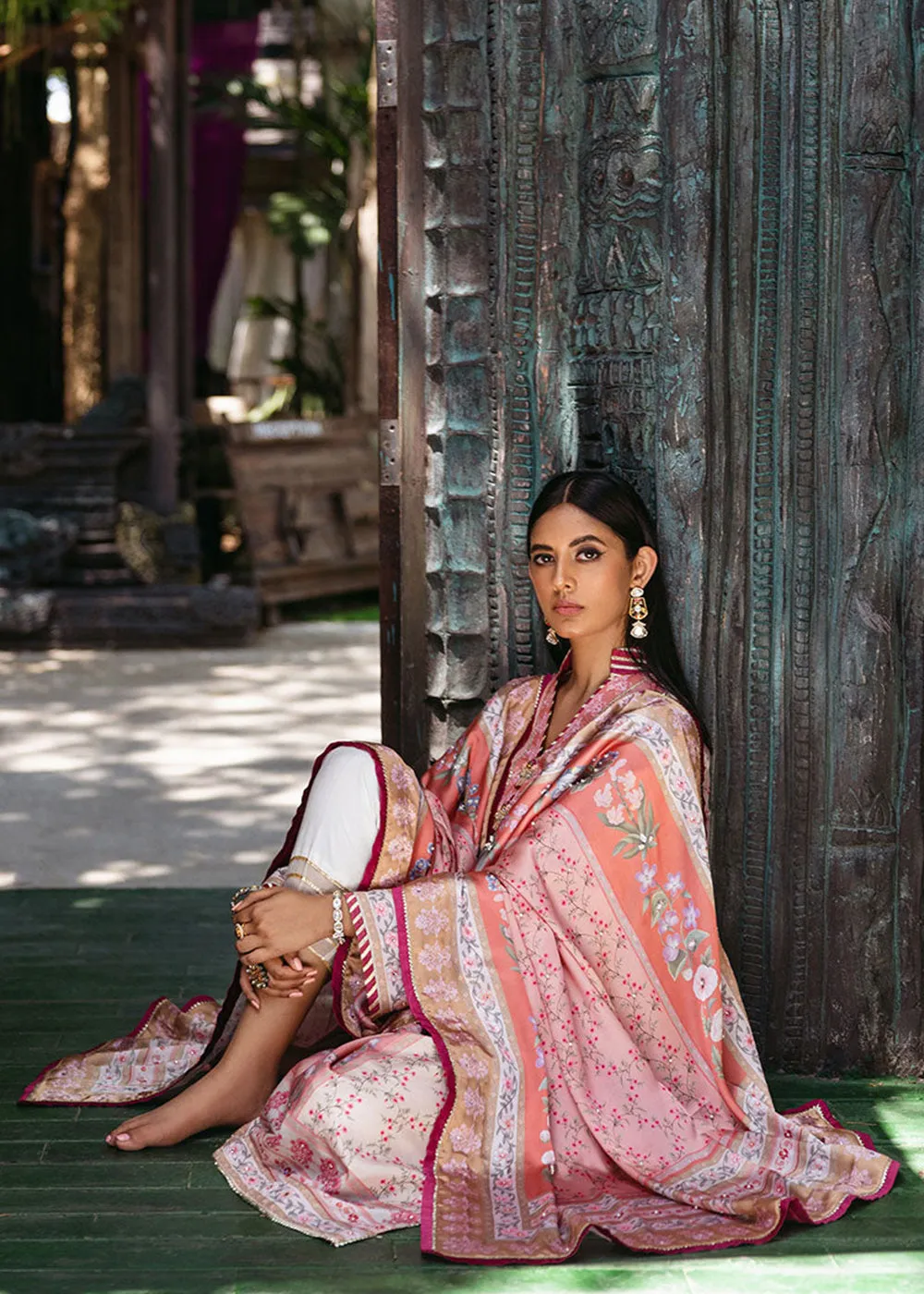 Nirvana Unstitched Silk Edit '24 by Mushq | Roseate