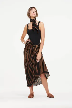 One Season Sarong - Chobe Coffee
