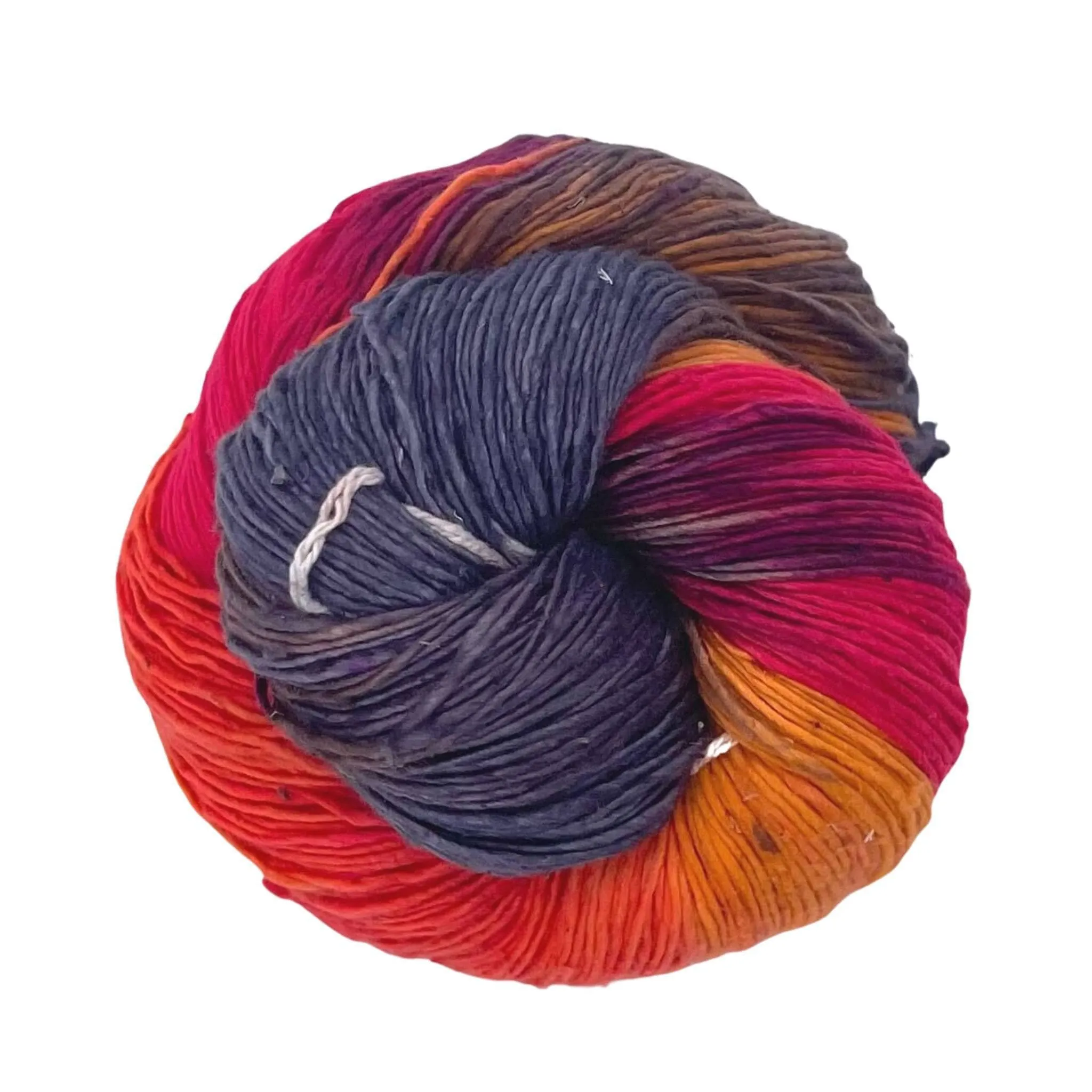Peek-a-Boo Lace Weight Recycled Silk Yarn