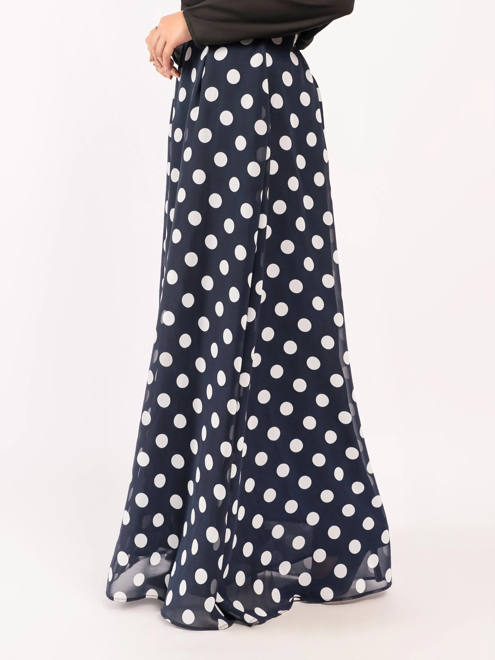 Printed Chiffon Skirt