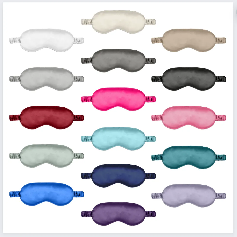 Silk Sleep Mask - Silver