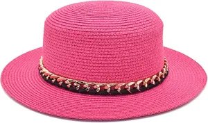 Summer Linen Fedora Hat Short Brim Cuban Sun Hat Beach Hat Flat Top Hat for Men Women Summer Linen Fedora Hat Short Brim Cuban Sun Hat Beach Hat Flat Top Hat for Men Women