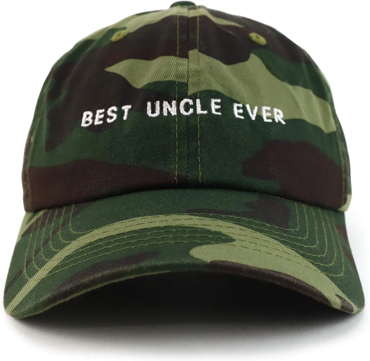 Trendy Apparel Shop Best Uncle Ever Embroidered Soft Cotton Dad Hat