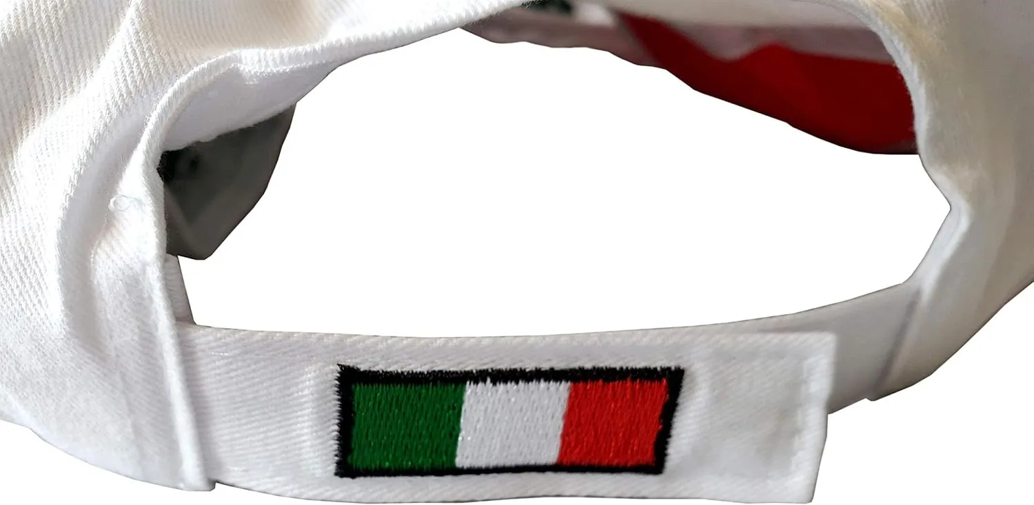 Tri-Color Italia Gatsby Cap  Colorful Italian Hat - Italy Collection of Italian Pride Products FBA