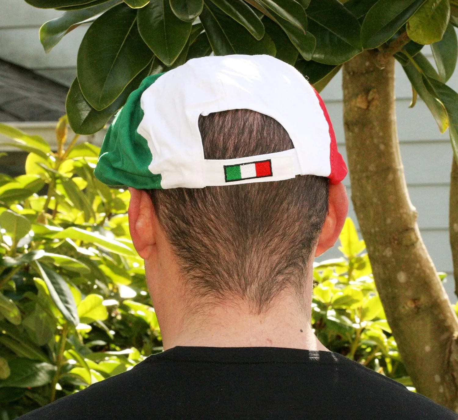Tri-Color Italia Gatsby Cap  Colorful Italian Hat - Italy Collection of Italian Pride Products FBA