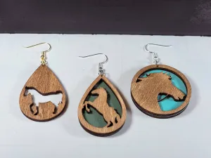 Whimsical Horse Earrings (3 Styles Available)