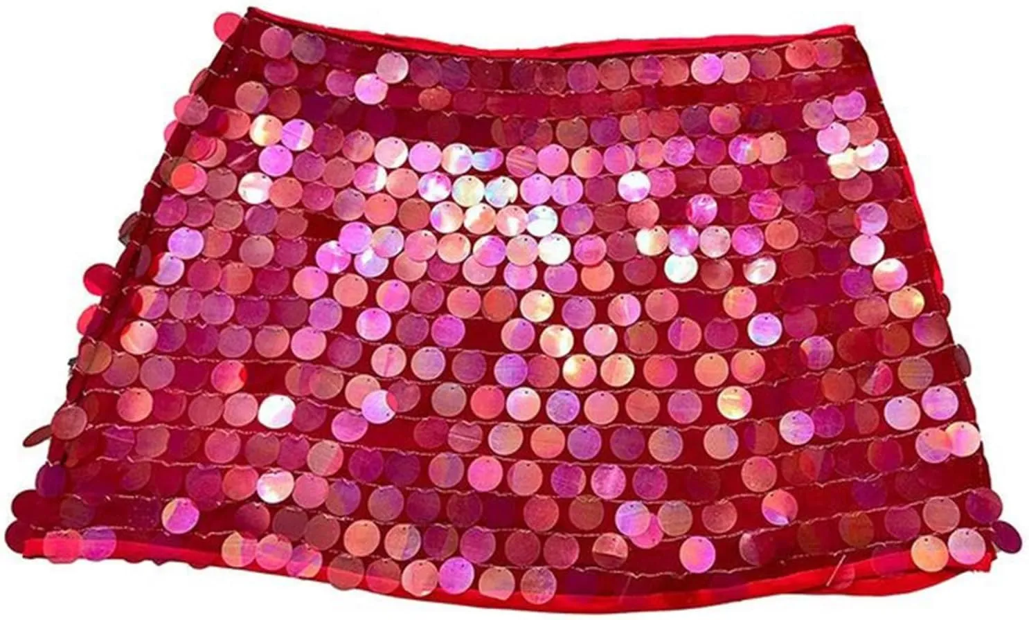 Women Y2K Sparkle Sequin Mini Skirt Club Party Hollow Out Tie-up Pencel Skirt Festival Rave Glitter Short Skirt