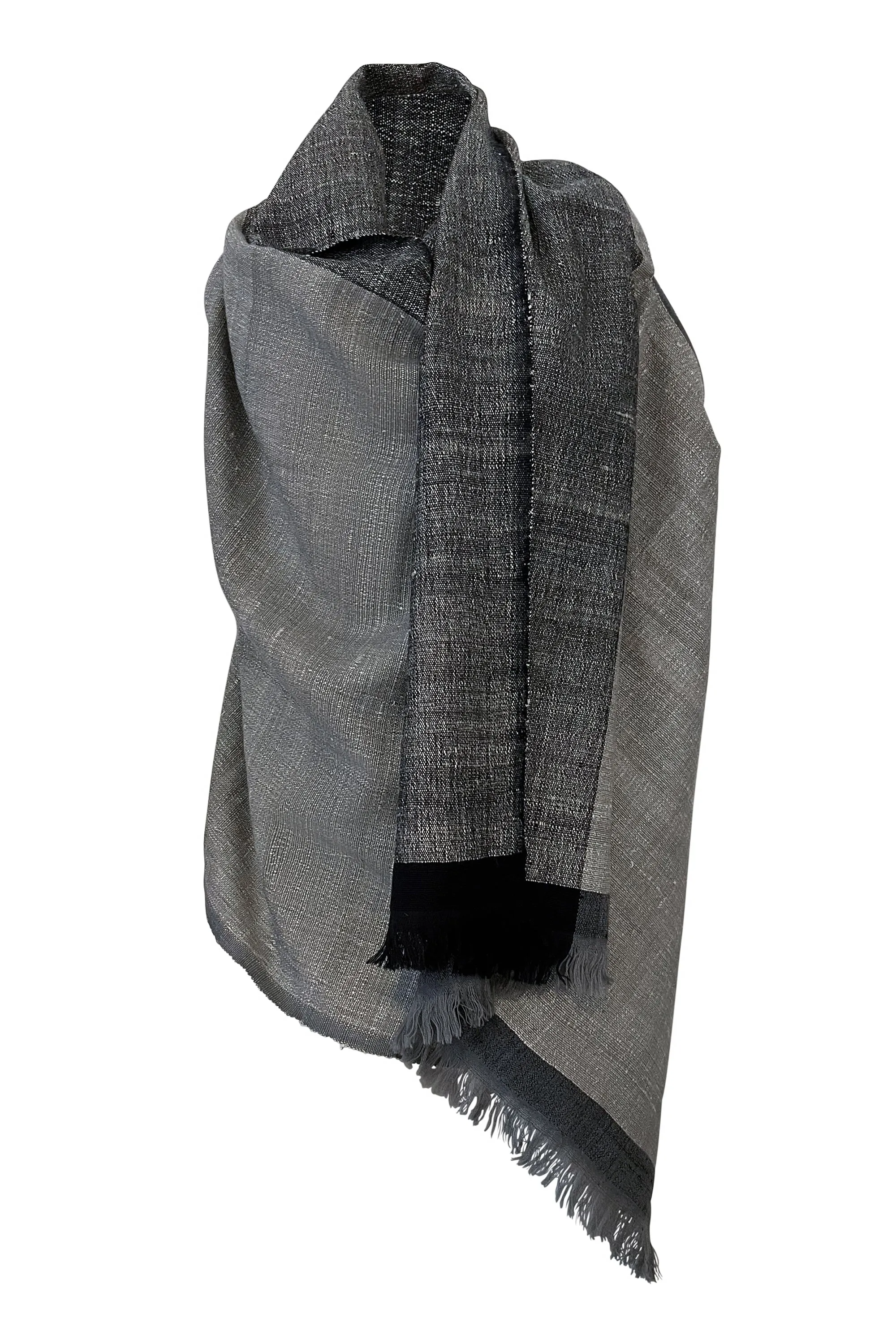 Wool Silk Cape Forest Kanha