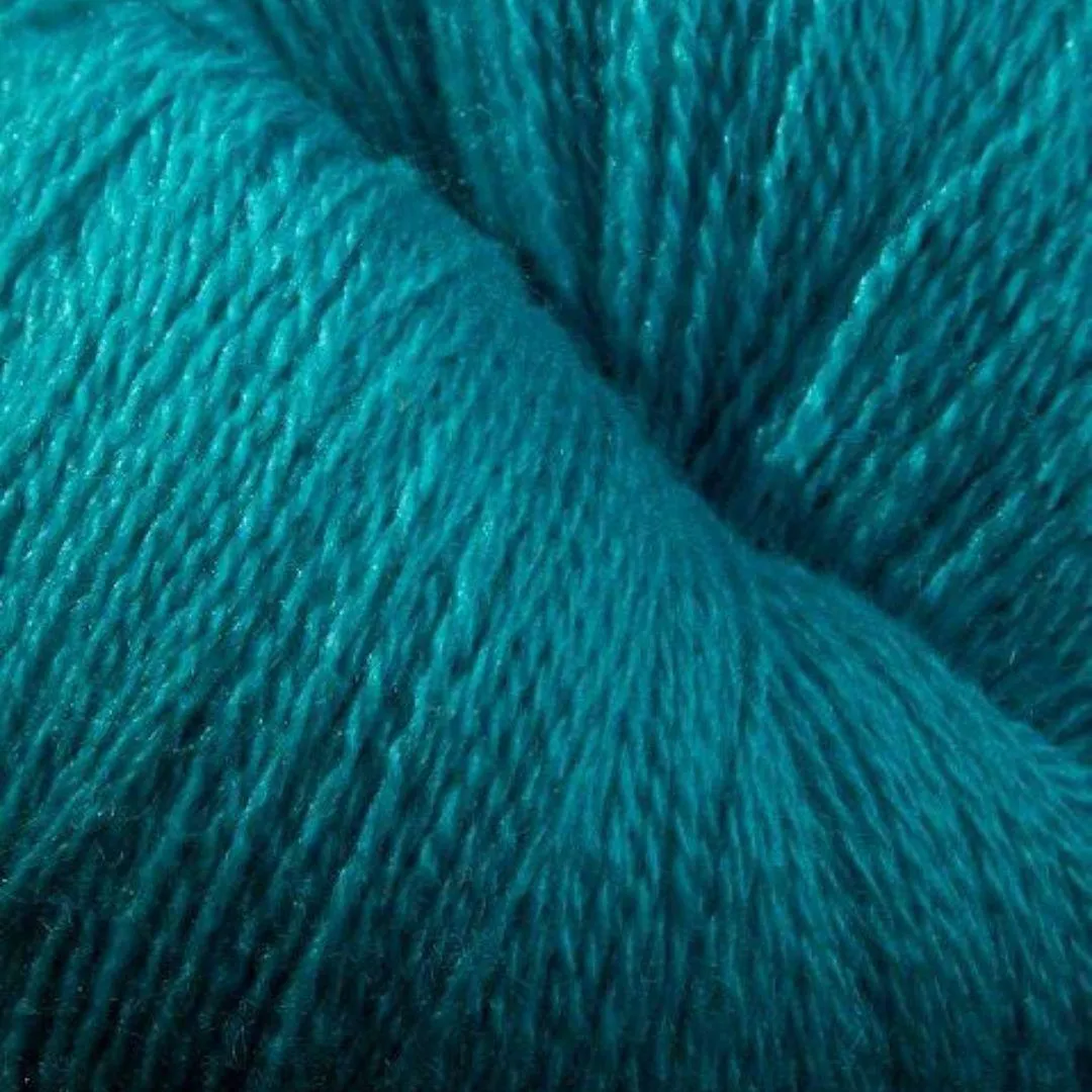 Zephyr Wool-Silk Cones | 2/18 Lace Weight Yarn | 1lb Cone, 5,040 Yards | 50% Merino Wool & 50% Tussah Silk
