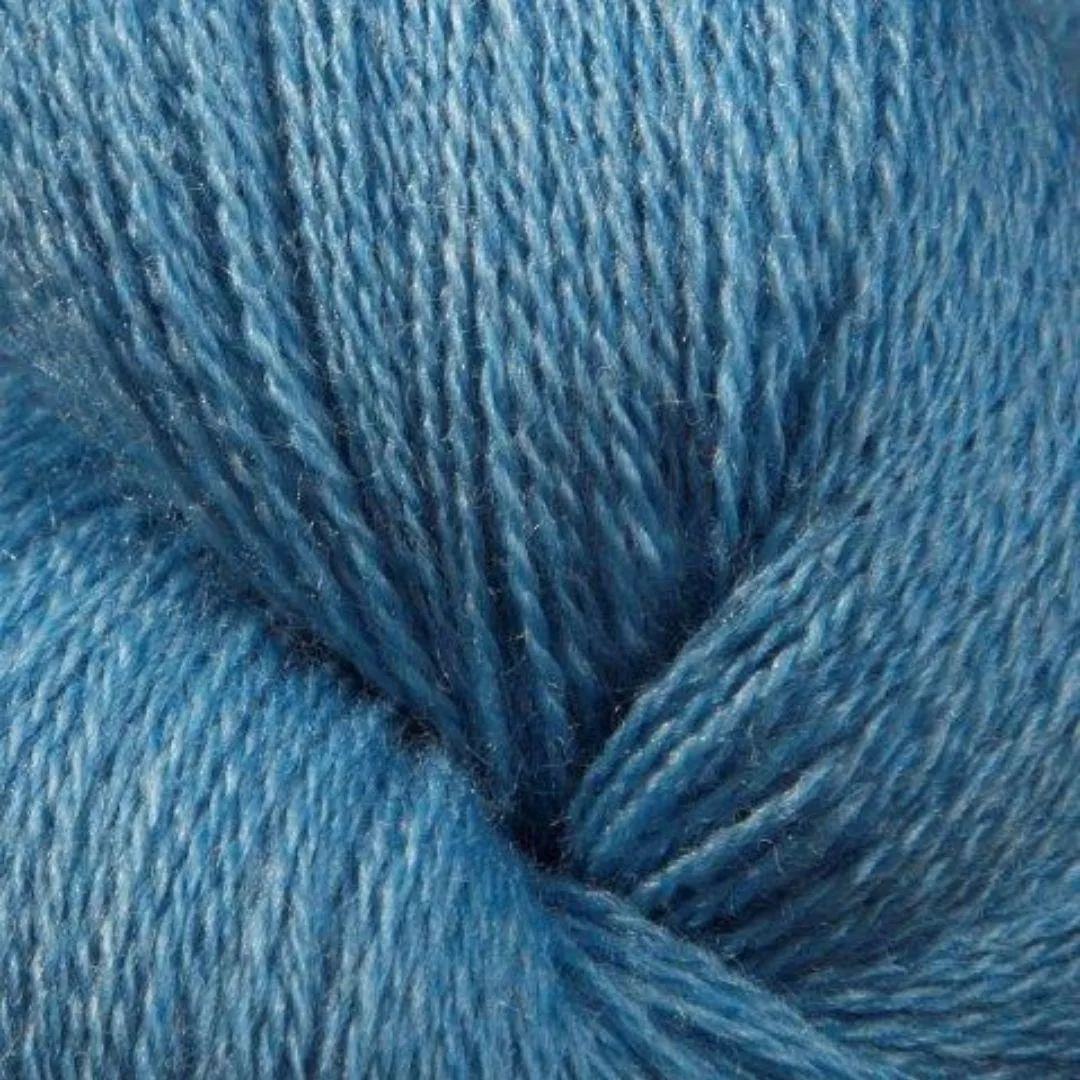 Zephyr Wool-Silk Cones | 2/18 Lace Weight Yarn | 1lb Cone, 5,040 Yards | 50% Merino Wool & 50% Tussah Silk