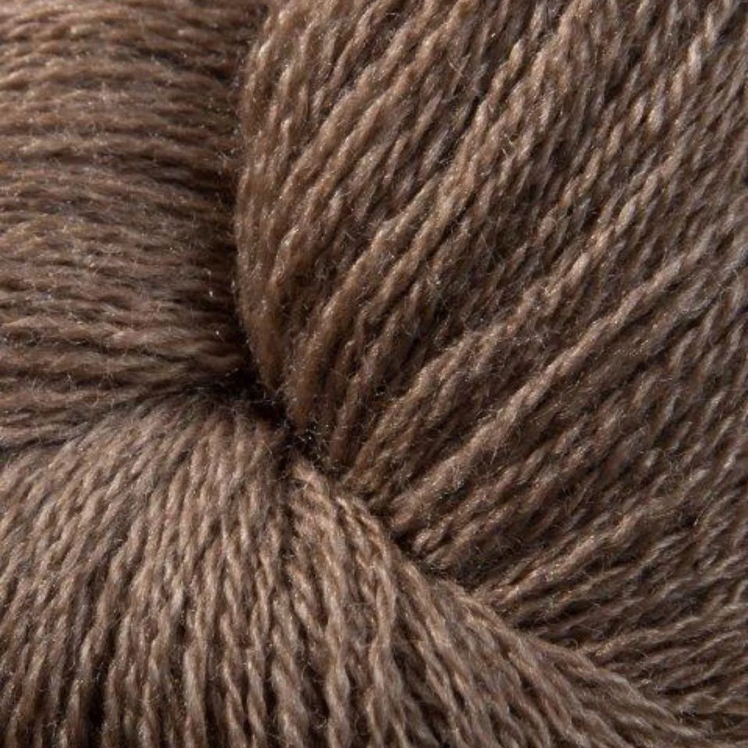 Zephyr Wool-Silk Cones | 2/18 Lace Weight Yarn | 1lb Cone, 5,040 Yards | 50% Merino Wool & 50% Tussah Silk
