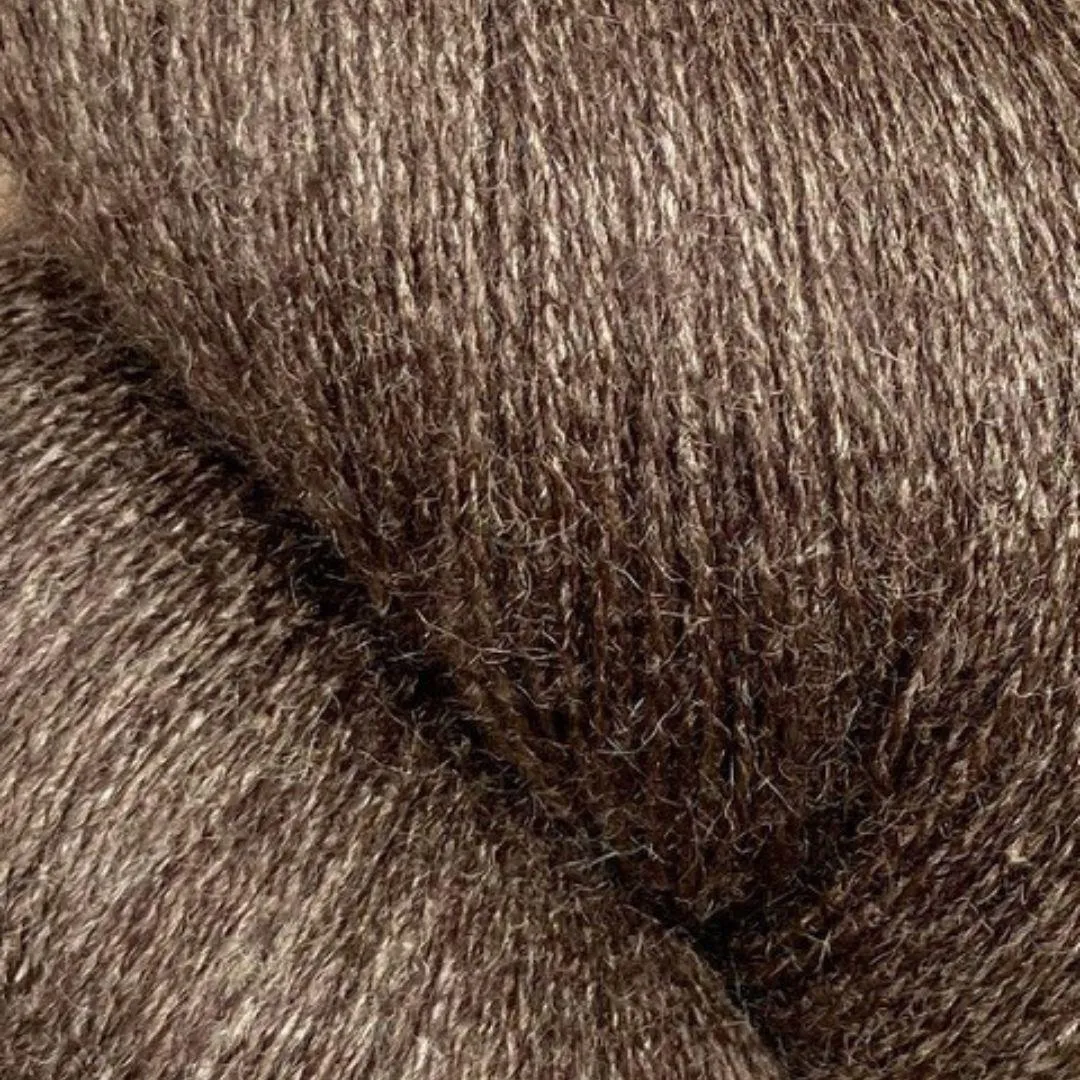 Zephyr Wool-Silk Cones | 2/18 Lace Weight Yarn | 1lb Cone, 5,040 Yards | 50% Merino Wool & 50% Tussah Silk