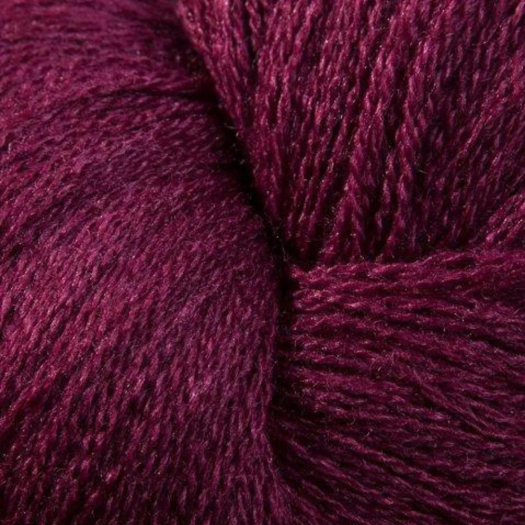 Zephyr Wool-Silk Cones | 2/18 Lace Weight Yarn | 1lb Cone, 5,040 Yards | 50% Merino Wool & 50% Tussah Silk