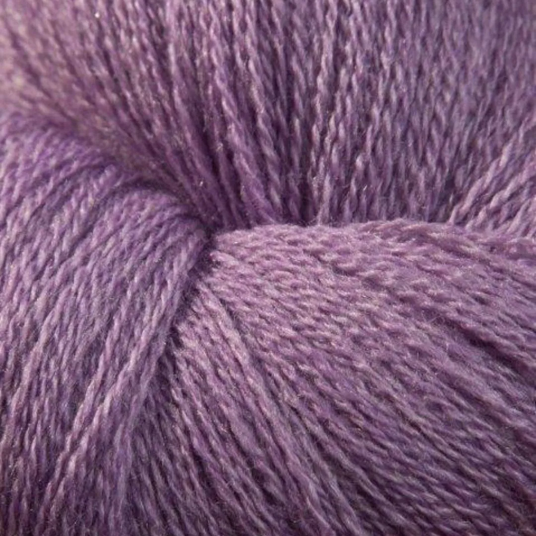 Zephyr Wool-Silk Cones | 2/18 Lace Weight Yarn | 1lb Cone, 5,040 Yards | 50% Merino Wool & 50% Tussah Silk