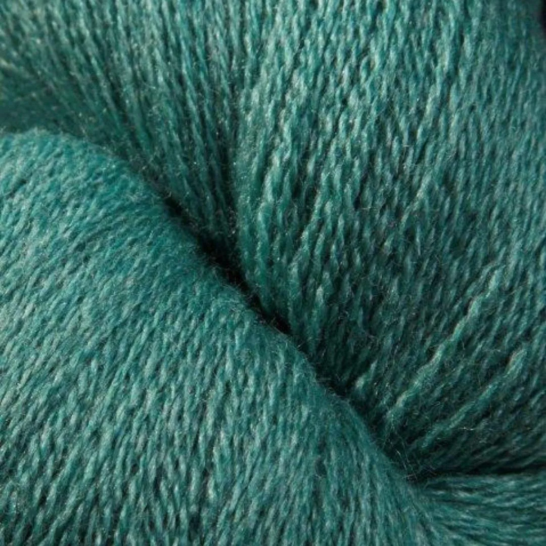 Zephyr Wool-Silk Cones | 2/18 Lace Weight Yarn | 1lb Cone, 5,040 Yards | 50% Merino Wool & 50% Tussah Silk