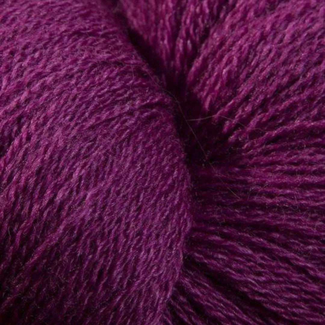 Zephyr Wool-Silk Cones | 2/18 Lace Weight Yarn | 1lb Cone, 5,040 Yards | 50% Merino Wool & 50% Tussah Silk
