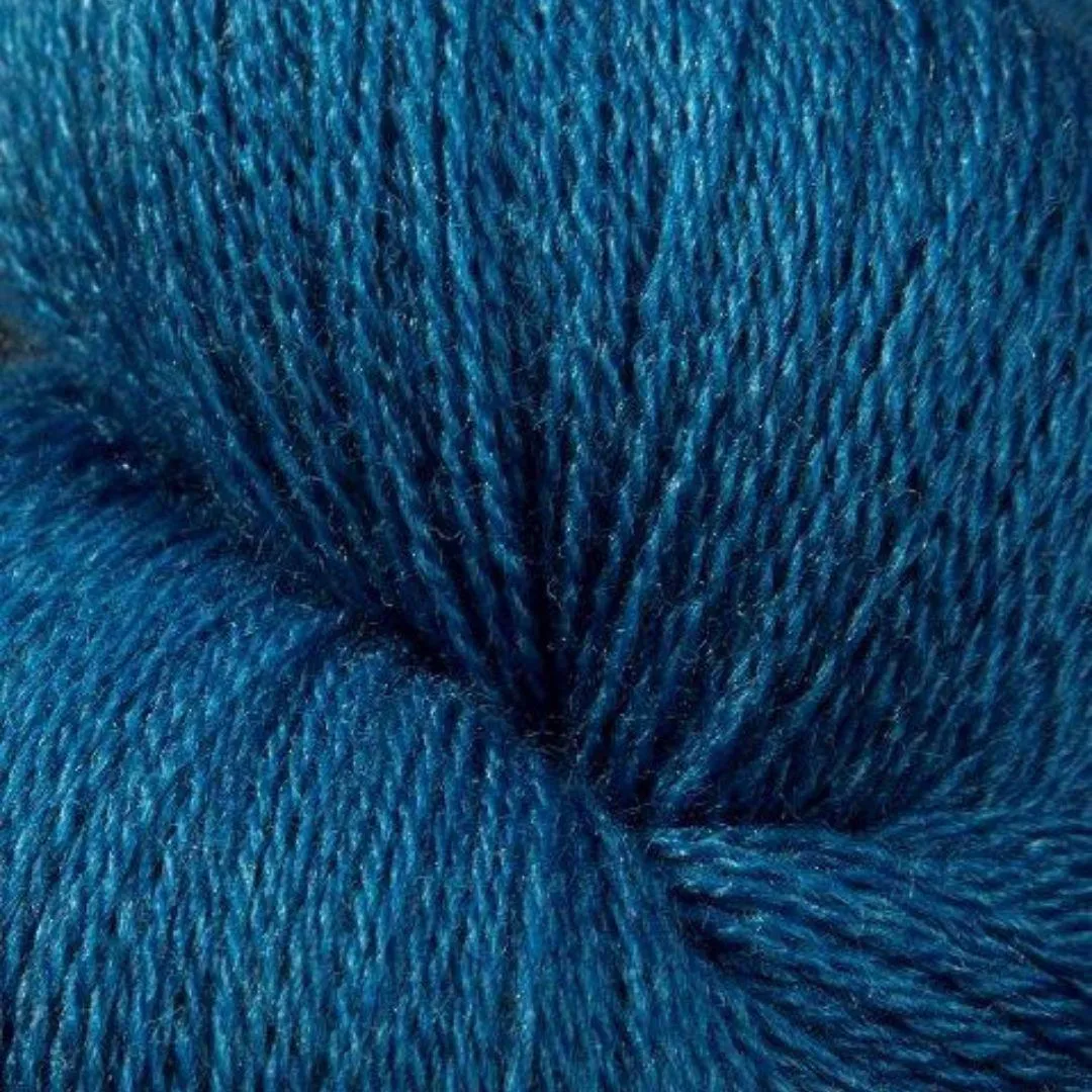 Zephyr Wool-Silk Cones | 2/18 Lace Weight Yarn | 1lb Cone, 5,040 Yards | 50% Merino Wool & 50% Tussah Silk