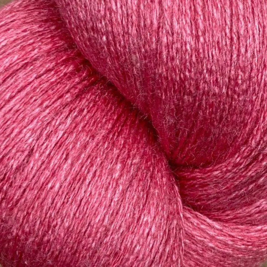 Zephyr Wool-Silk Cones | 2/18 Lace Weight Yarn | 1lb Cone, 5,040 Yards | 50% Merino Wool & 50% Tussah Silk